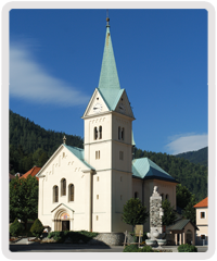 Črna na Koroškem - Parish Church of St. Oswald