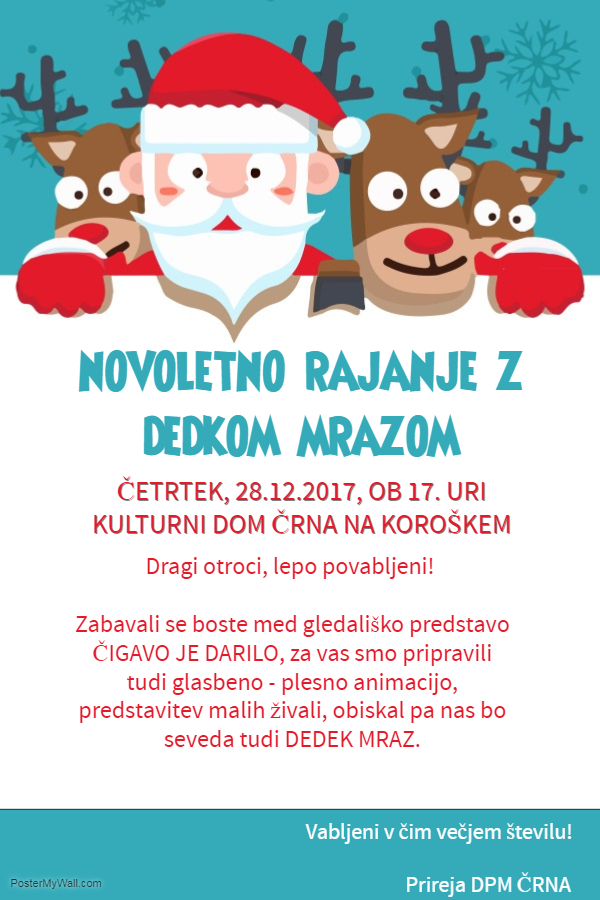 Copy of Christmas In July Event Poster Template