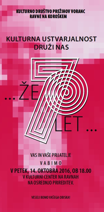 70 let KD Prežihov Voranc