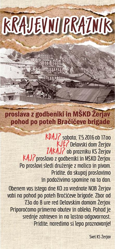krajevni praznik erjav