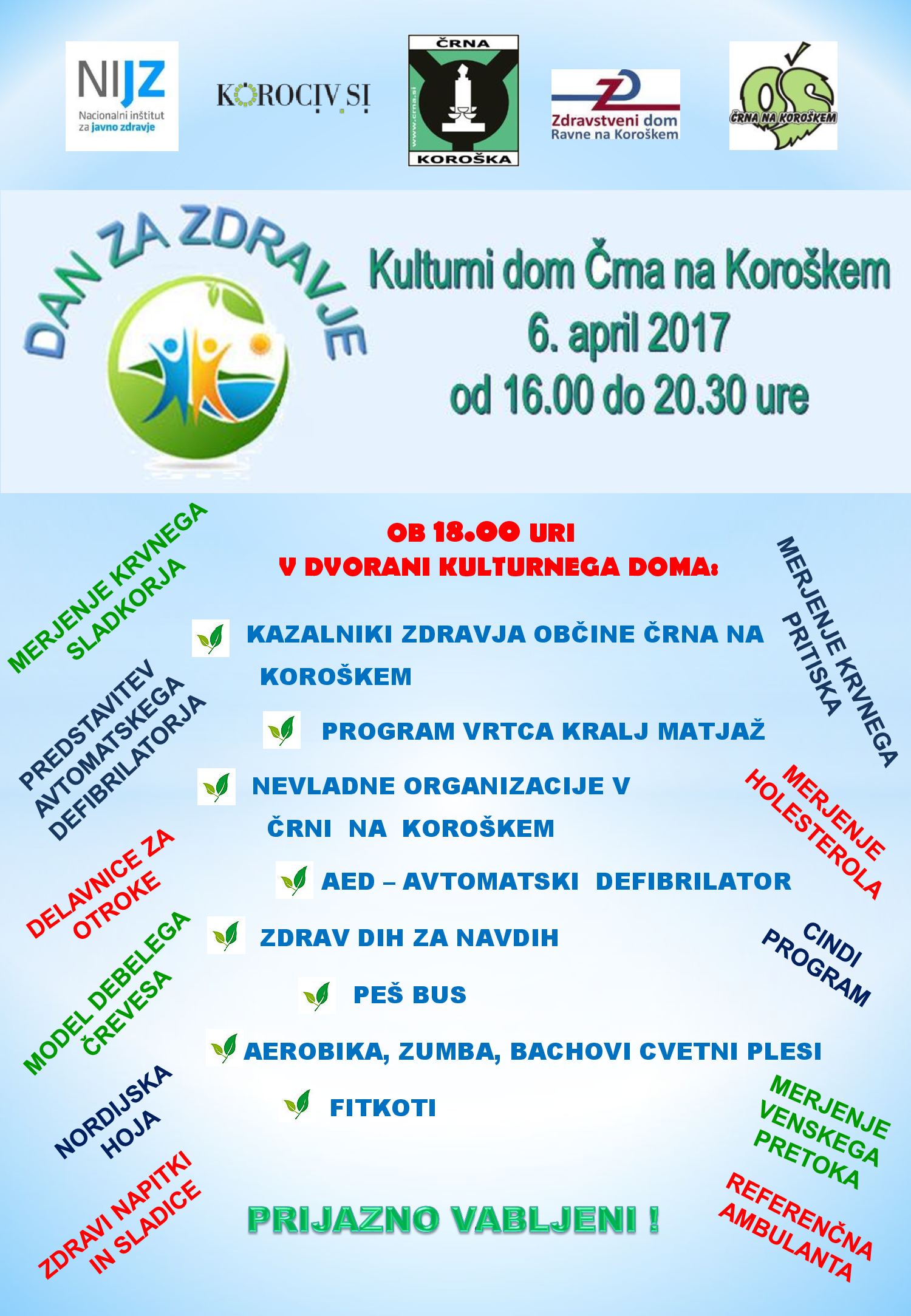 VABILO dan za zdravje Črna KONČNO