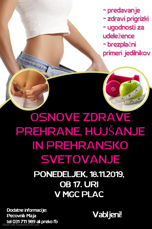 VABILO Osnove zdrave prehrane