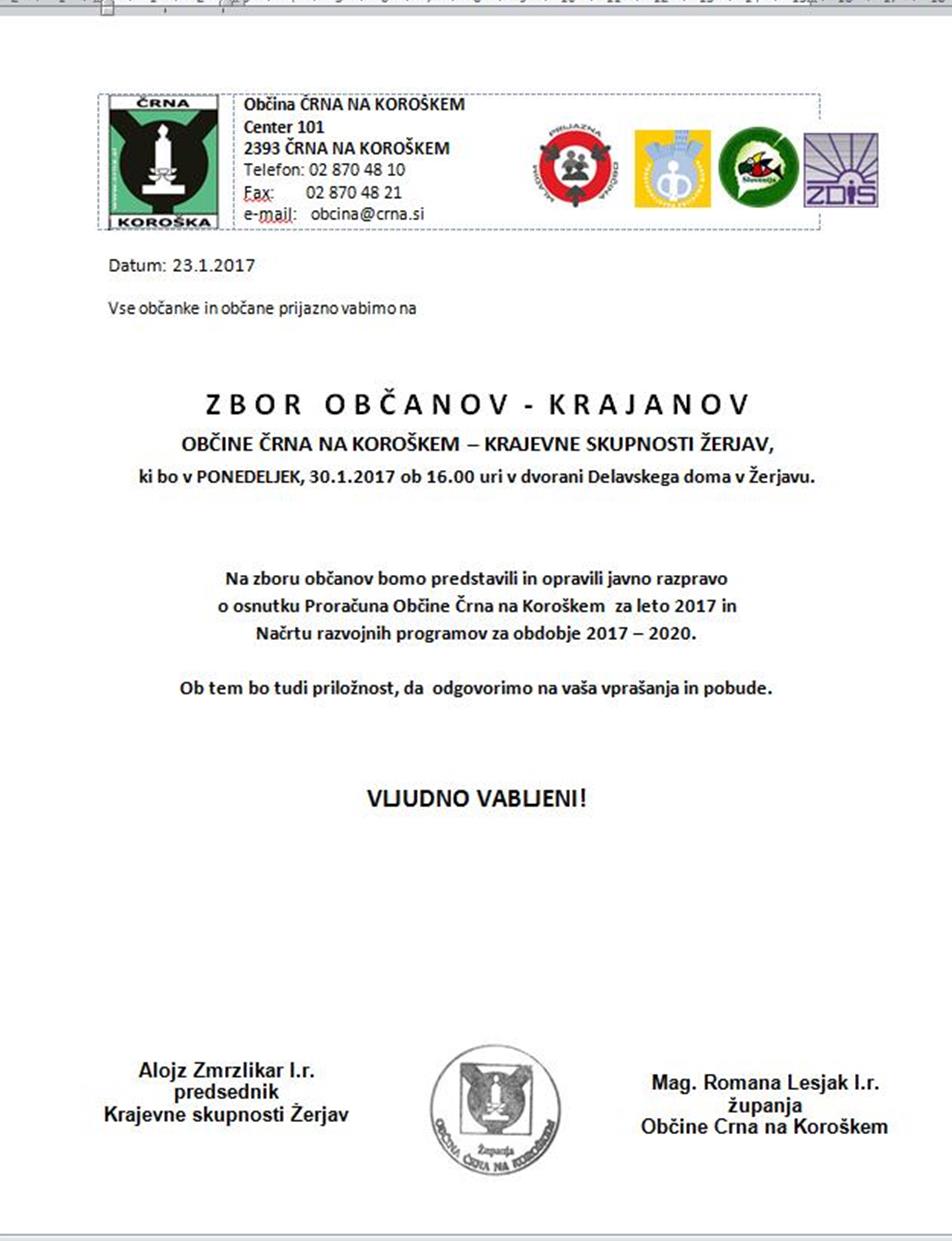 ŽERJAV PRAVI