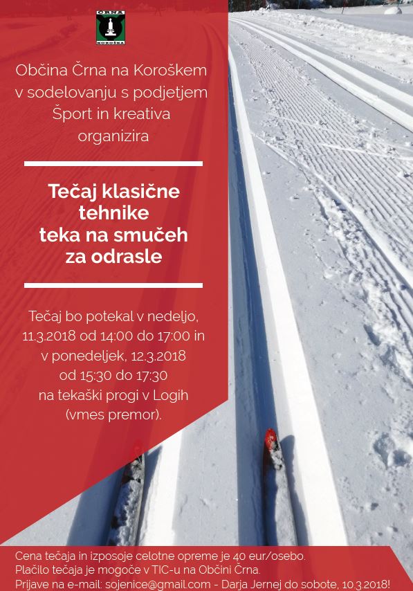tečaj teka na smučeh odrasli nova verzija